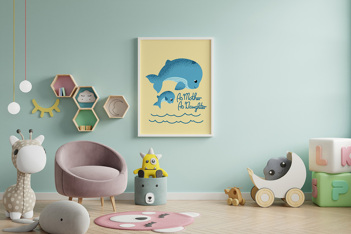 Cute Animal Mother's Day Cards, an Illustration by RabbitAndPencil (Photo 3 of 6)