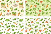 Organic Food and Eco Grocery Kit, a Food Illustration by Artspace (Thumbnail 2 of 11)