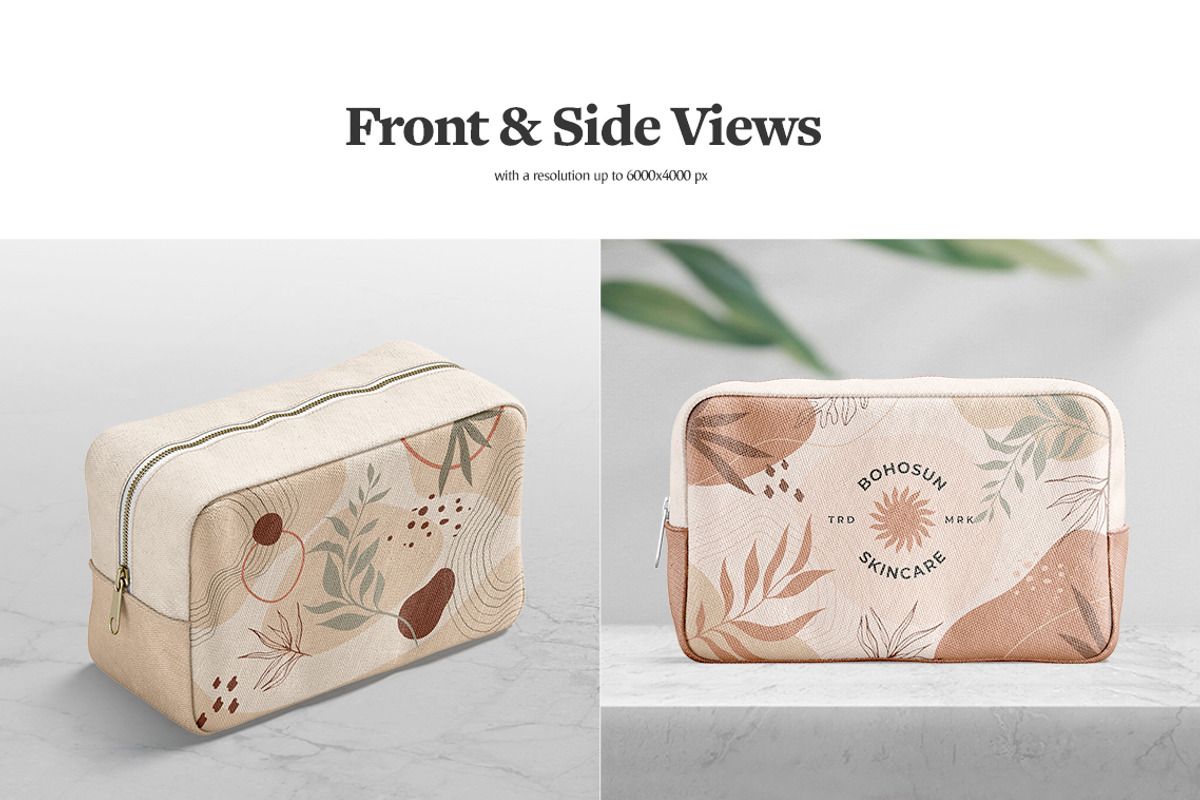 Cosmetic Handbag Mockups, a Merchandise Mockup by rebrandy (Photo 5 of 11)