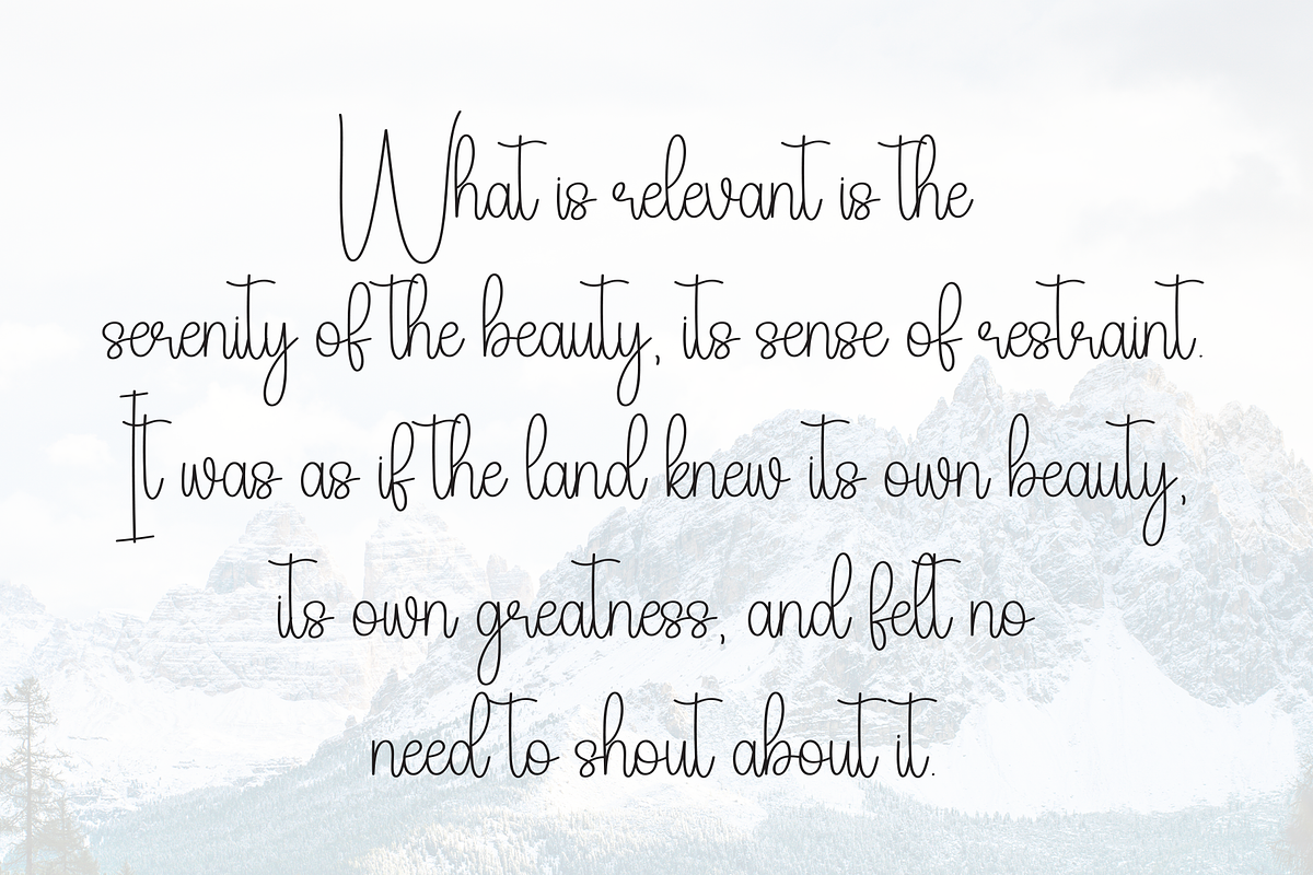 Singleboy | Script Font, a Handwritten Font by Scratchones (Photo 6 of 9)