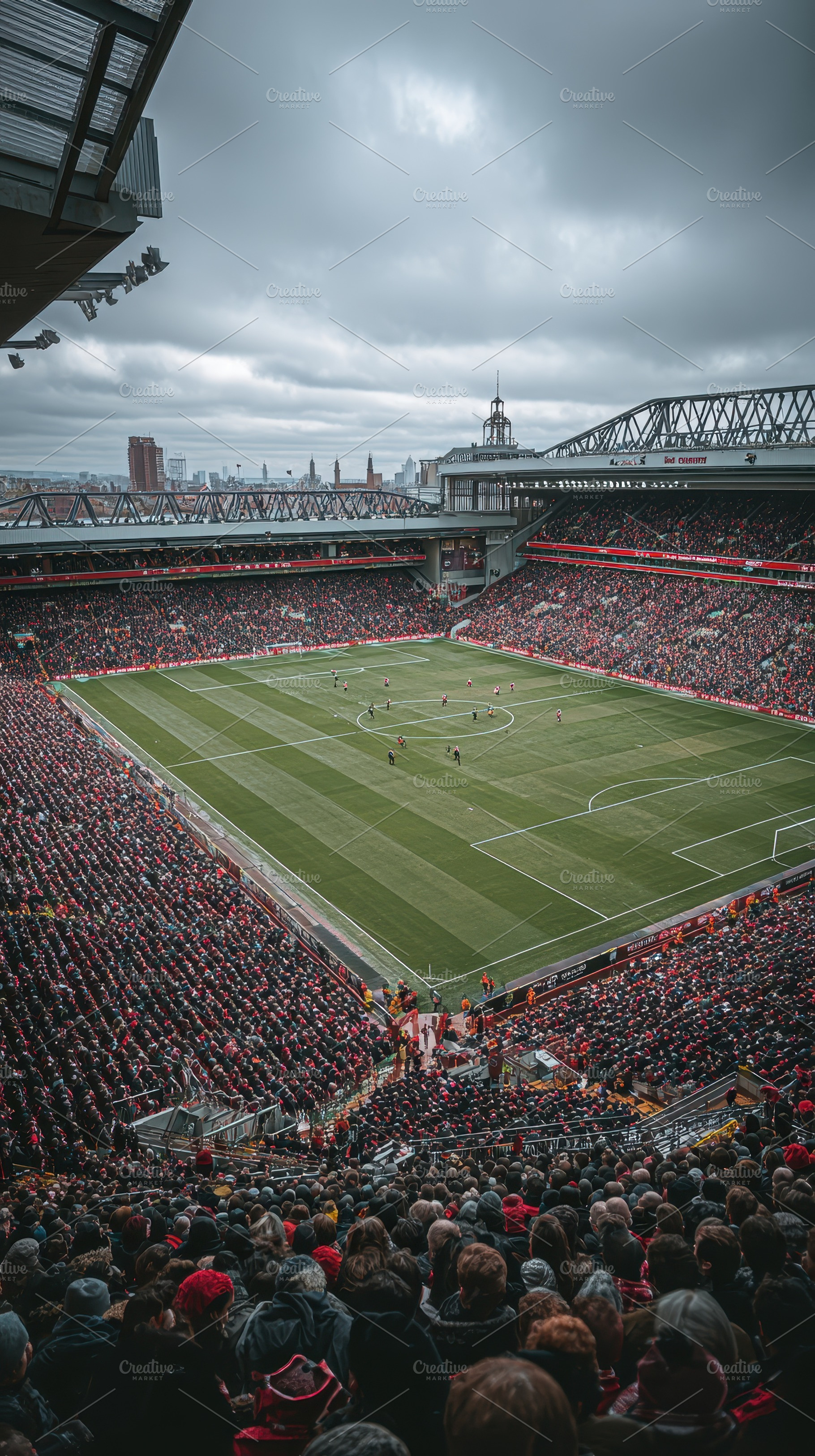 Anfield Stadium Liverpool Football M, a Photo by Pixeness Studio