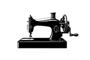 Vintage Sewing Machine Bundle, an Illustration by yasushie (Thumbnail 16 of 31)