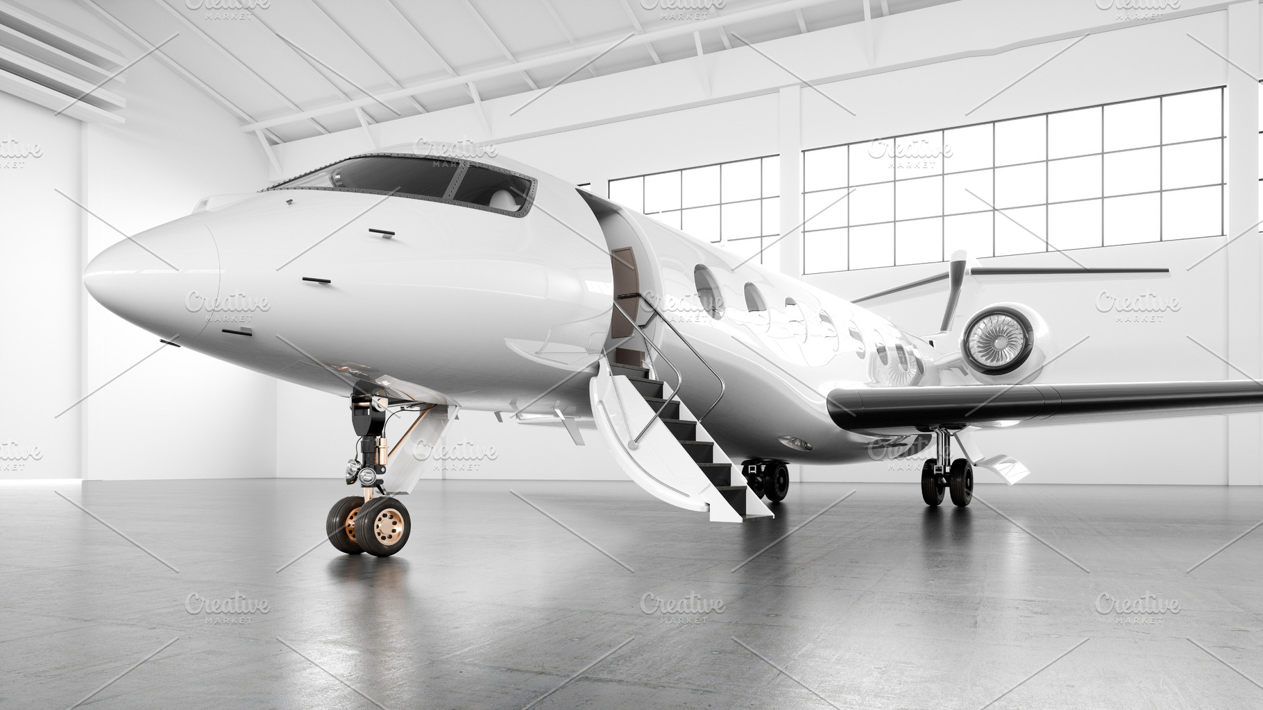 Business Jet 038, a Business Photo by SFCRCH MOCKUPS