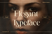 Wilkista - Ligature Typeface, a Serif Font by Graphicxell (Thumbnail 8 of 18)