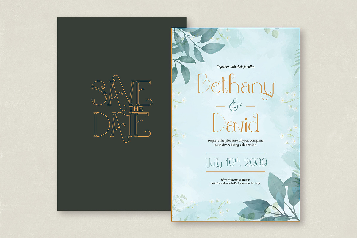 Gladiolus: Elegant Art Nouveau Type, a Serif Font by Megan Mahfoud Studio (Photo 8 of 8)