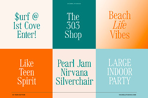 VS Teen Edition Retro Serif Font