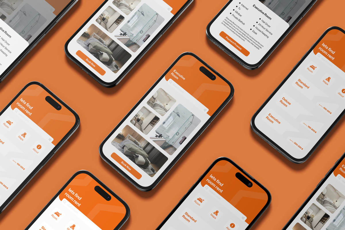 iPhone 16 Mockup, an iPhone Mockup by scribrostudio (Photo 12 of 12)
