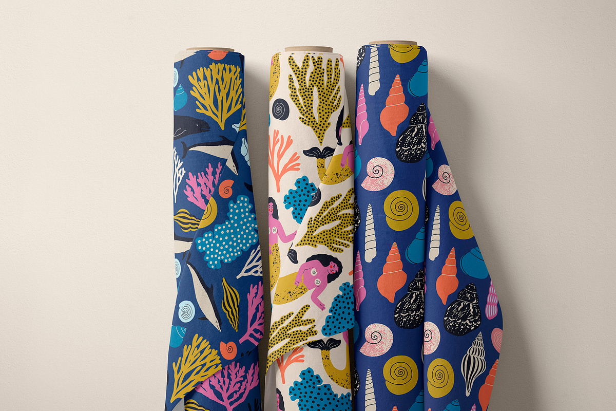 UNDERSEA Graphics Collection, a Pattern Graphic by Katerina Osa (Photo 12 of 12)