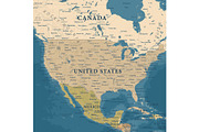 Vector World Map - Pacific View, a Graphic by PorcuPen Works (Thumbnail 5 of 6)