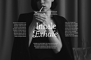 Fearlessly Authentic - Nineties Font, a Serif Font by Dharmas Foundry (Thumbnail 4 of 15)