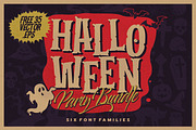 Halloween Party Bundle, a Serif Font by INKSUN™ (Thumbnail 1 of 16)