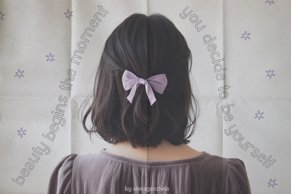 Lily Dusk whimsical display typeface, a Handwritten Font by alenaganzhela (Photo 7 of 11)