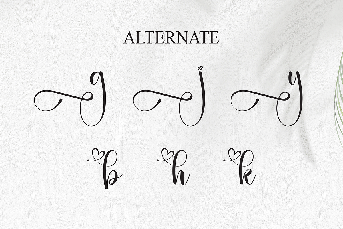 Ashley | Script Font, a Handwritten Font by Scratchones (Photo 8 of 9)