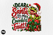 Coworkers Fault Christmas Sublimatio, a Seasonal Illustration by CraftArtStudio (Thumbnail 1 of 4)