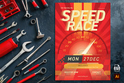 Speed Race Flyer, a Flyer Template by Aarley Kaiven (Thumbnail 1 of 2)