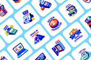 Credit and Debit Card Stickers, a Duotone Icon by Prosymbols (Thumbnail 6 of 8)