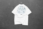 6 Realistic Back T-shirt Mockup, a Shirt Mockup by Uncentrifuged Pressure (Thumbnail 3 of 8)