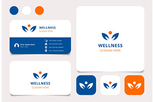Wellness logo concept featuring, an Object Illustration by Aimagenarium@gmail.com