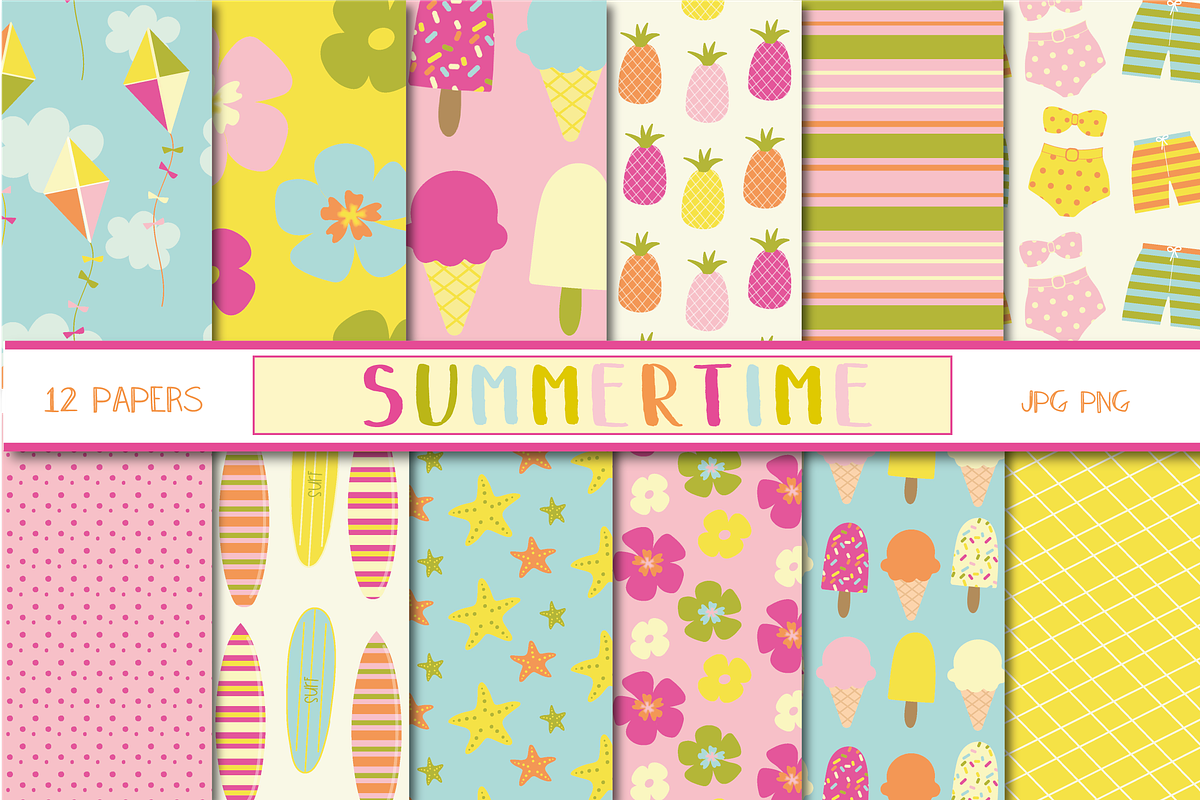 Big summer bundle, an Illustration by Poppymoondesign (Photo 15 of 20)