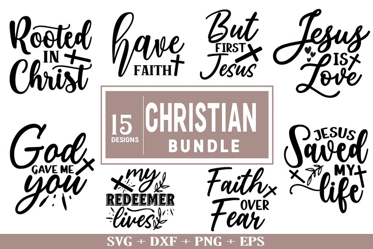 Christian SVG Bundle, a Seasonal Illustration by Libby Wishes (Photo 2 of 3)