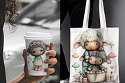 Whimsical Baby Animal Junk Journals, an Illustration by one-touch (Thumbnail 2 of 9)