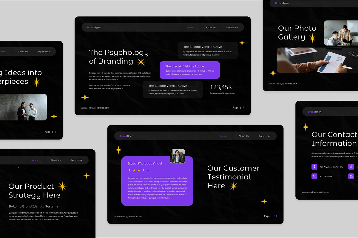 Innovate Branding Solutions Keynote, a Presentation Template by Annora Studio (Photo 2 of 5)