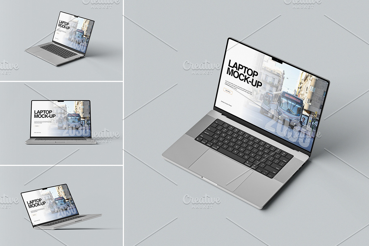 Laptop Mockup, a Mac Mockup by hokagata (Photo 1 of 5)