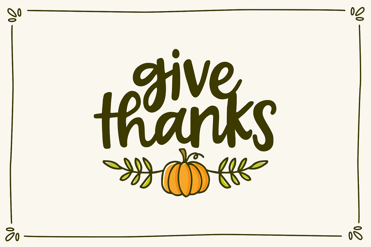 Forever Grateful Font & Doodles preview 2