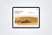 iPad / Tablet Screen Mockup, an iPad Mockup by Mockup Supper (Thumbnail 10 of 14)