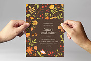 Festive Thanksgiving Card, a Flyer Template by BrandPacks (Thumbnail 5 of 6)