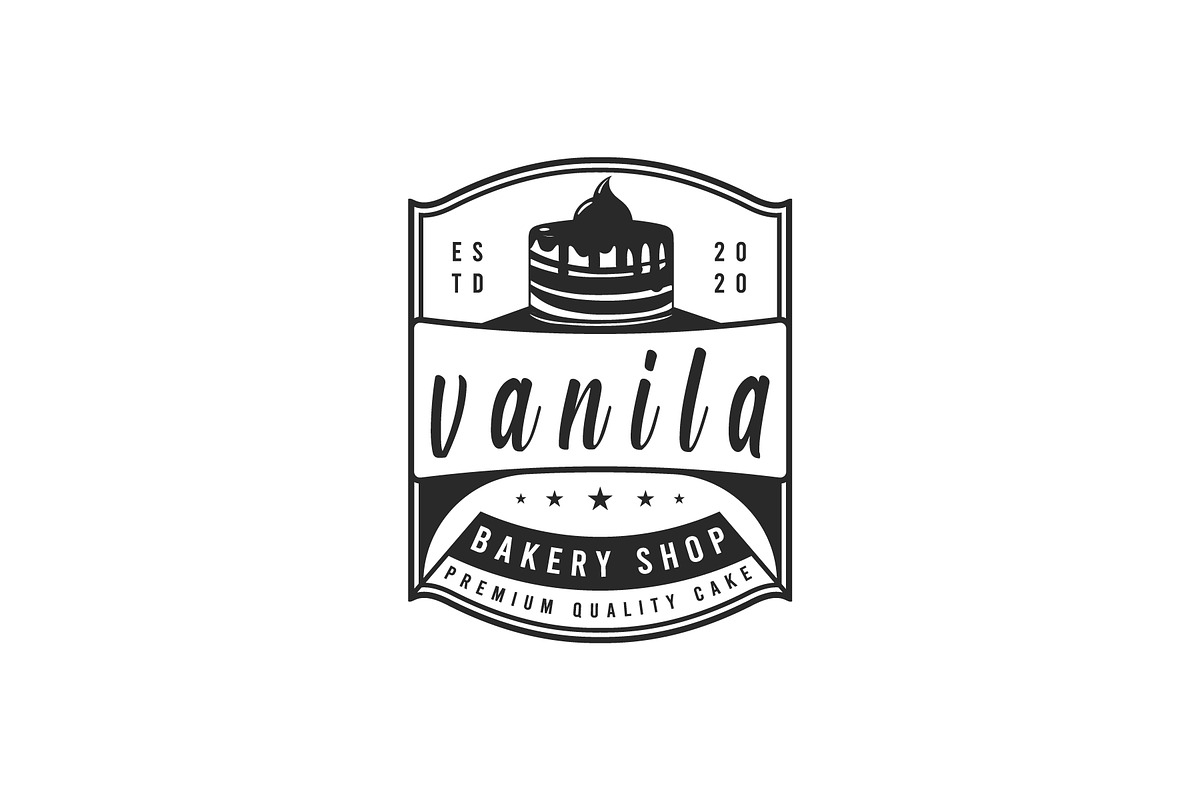 Sweet Bakery Badge Label and Logo, a Branding & Logo Template by Billah Hub (Photo 2 of 4)