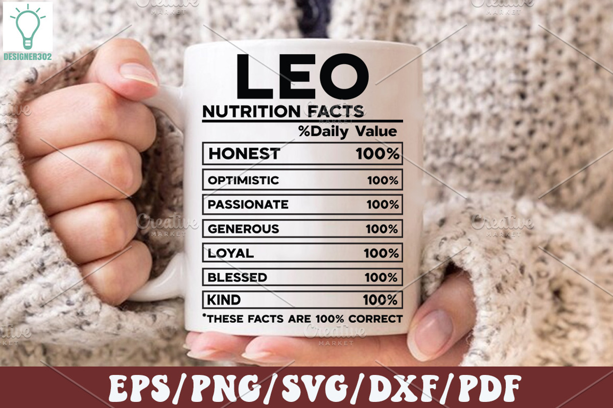 Zodiac Birthday Nutrition Facts SVG, a Graphic by Designer302 (Photo 7 of 13)