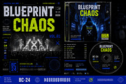 Blueprint Chaos, a Blackletter Font by Art StoreID (Thumbnail 3 of 11)
