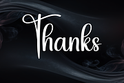 darkflow | Script Font, a Handwritten Font by Scratchones (Thumbnail 9 of 9)