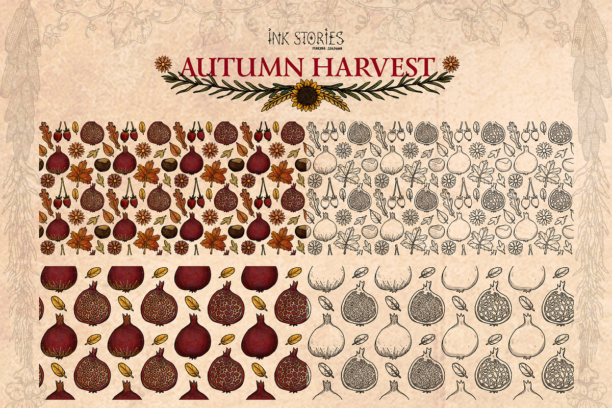 Autumn Harvest, a Seasonal Illustration by Ink Stories (Photo 25 of 26)