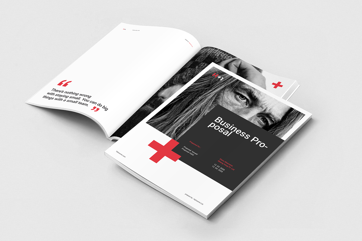 Business Proposal, a Brochure Template by BOXKAYU (Photo 2 of 14)
