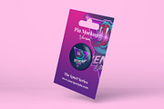 Pin Button Mockup - 8 Views, an Advertising Mockup by Illusiongraphic (Thumbnail 3 of 23)