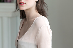 girl in French style