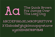 Lemonpink - Slab Serif Font, a Serif Font by Berdansabersama (Thumbnail 2 of 8)