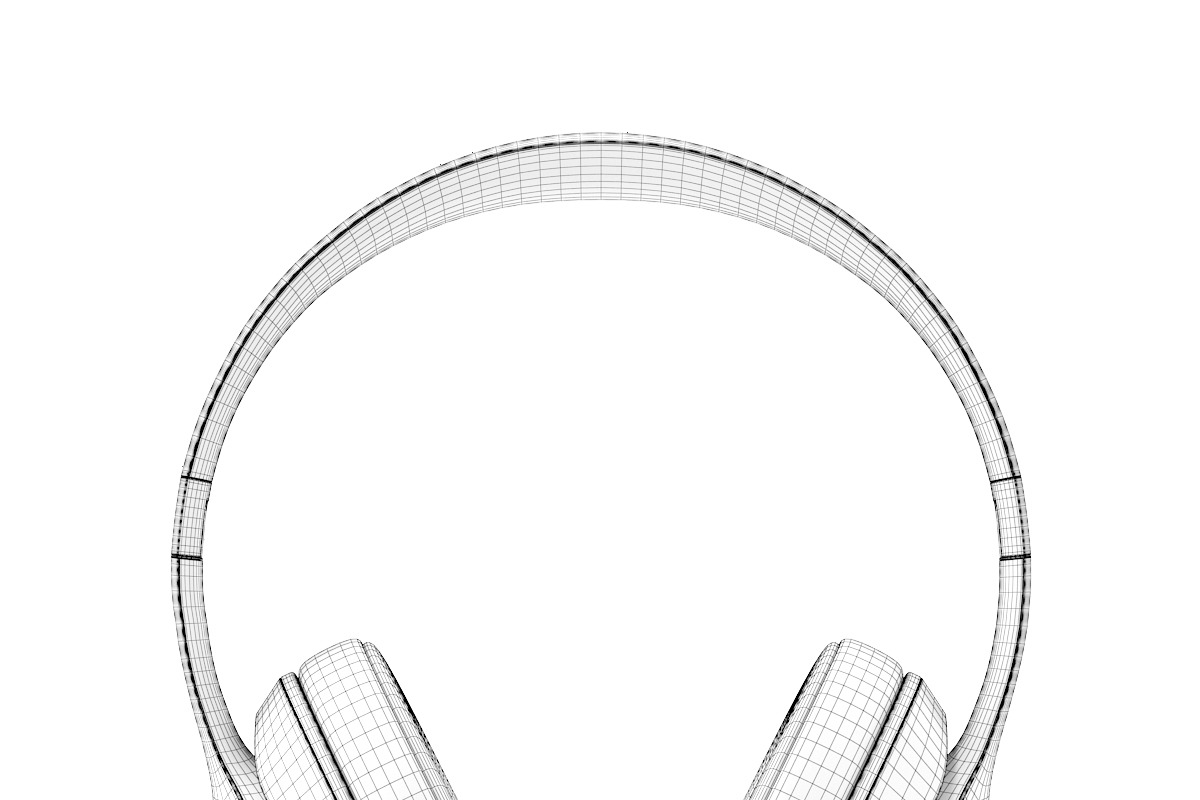 Golden headphones, an Object 3D Model by CGAxis (Photo 2 of 10)
