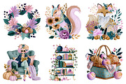 Fall Cottagecore Clipart Set, a Seasonal Illustration by Daily.Designs (Thumbnail 5 of 5)