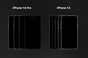 Hand Mockups iPhone 14 Pro & normal, an iPhone Mockup by Pierre Borodin (Thumbnail 5 of 10)