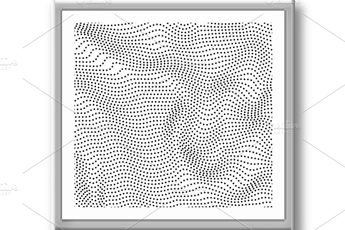 Abstract background with wavy lines, a Pattern Graphic by RODINA (Photo 3 of 3)