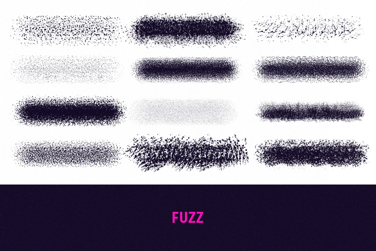 60 Vector Texture Brushes preview 8