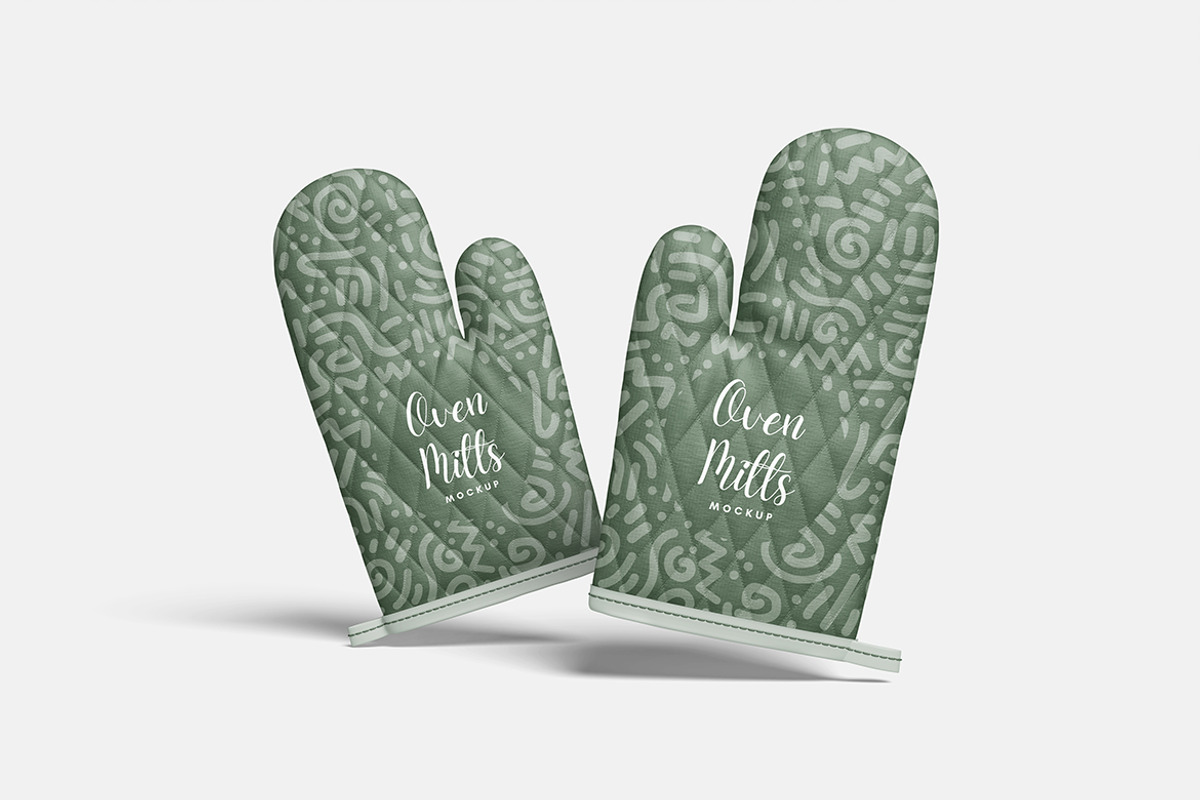 Oven Mitt Mockup, a Product Mockup by bimockup (Photo 4 of 6)