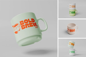 Realistic Mug Mockup PSD, a Cups & Container Mockup by MA-KING_ART
