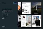 Real Estate Instagram Template, a Social Media Template by Wolf Theory Studio (Thumbnail 2 of 11)