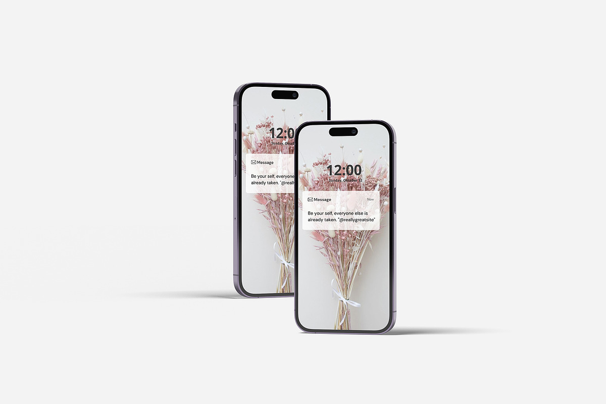 iPhone 14 Pro Mockup, an iPhone Mockup by zuhraabdullah (Photo 16 of 28)