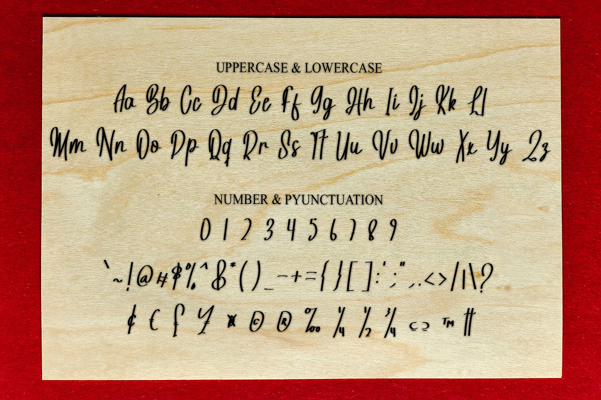 Ontime, a Handwritten Font by FreshTypeINK (Photo 2 of 8)