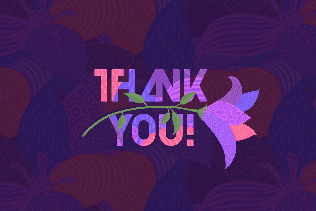 Florry font & graphics. preview 7